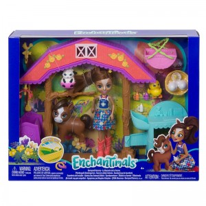 Mattel Doll Enchantimals Farm Nursery Playset (GJX23)