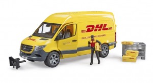 Bruder Mercedes-Benz MB Sprinter DHL with driver item (02671)