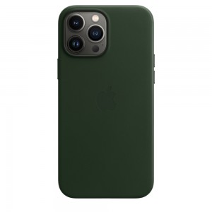 Apple iPhone 13 Pro Max Leather Case with MagSafe - Sequoia Green MM1Q3ZM/A