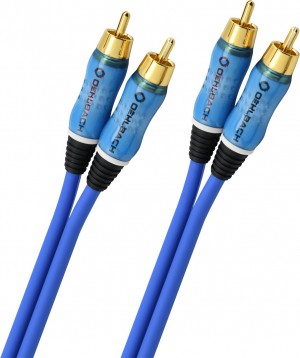 OEHLBACH BEAT! INTERLINK Blue 1m audio cable 2 x RCA (2701)
