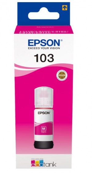 Epson 103 EcoTank Magenta Ink Bottle (C13T00S34A)