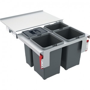 Franke Atkritumu Šķirošanas Tvertnes Garbo 60 2x8l, 2x12l (121.0200.676)