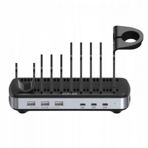 Unitek Smart HP6 6 Ports USB-C and USB-A Smart Charging Station 120W with Triple USB PD (P1207A)
