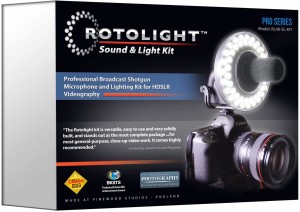 Rotolight RL48 Sound and Light Kit for DSLR (RL48-SL-KIT)