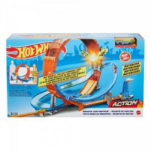 Hot Wheels Track Set Massive Loop Mayhem (GTV14)