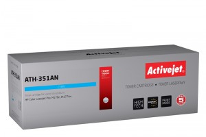 Activejet ATH-351AN toner for HP printer HP CF351A replacement Supreme 1100 pages cyan