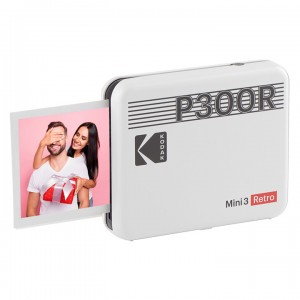 Kodak Printer Mini 3 Plus Retro White (P300RW)