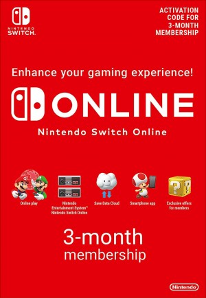 Nintendo Switch Online Membership - 3 Months