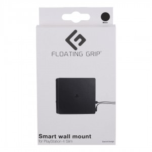 Floating Grip PS4 Slim Wall Mount Black