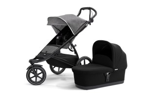 Thule Urban Glide2 Grey Melange / Black + Bassinet 10101965
