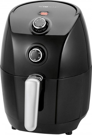 Clatronic FR 3698 H Hot air fryer 1.5 L Single Black Stand-alone 900 W