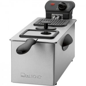 Clatronic Stainless steel deep fryer FR 3587 stainless steel/black