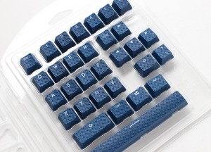 Ducky Rubber Keycap Set 31 Navy Blue