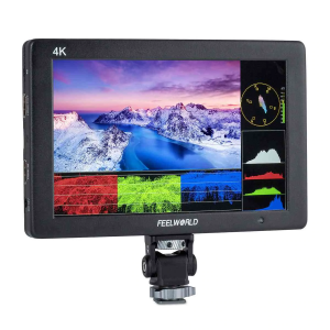 FeelWorld T7 Plus 7-inch IPS On-Camera Monitor with 3D LUT, Waveform & Vectorscope