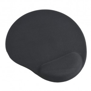 Gembird Gel mouse pad wrist rest (MP-GEL-BK)