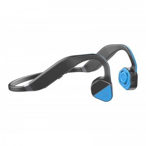 Vidonn F1 Bone Conduction Headphones Bluetooth Open Ear Wireless Sports Headset Blue