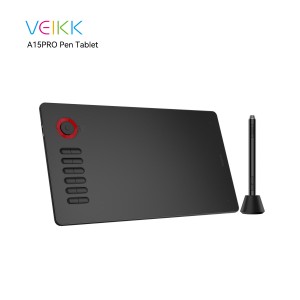 Veikk A15 Pro Graphic Tablet Red
