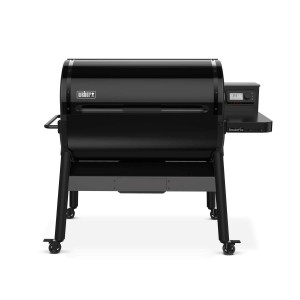Weber SmokeFire EPX6 Wood Fired Pellet Grill, STEALTH Edition Black