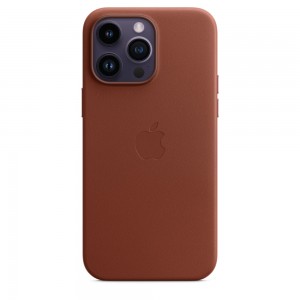 Apple iPhone 14 Pro Max Leather Case with MagSafe Umber MPPQ3