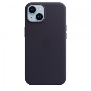 Apple iPhone 14 Leather Case with MagSafe Ink MPP63