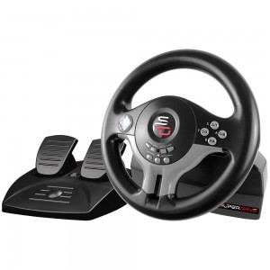 Subsonic Superdrive SV200 - Racing Steering Wheel for PlayStation, Xbox and PC