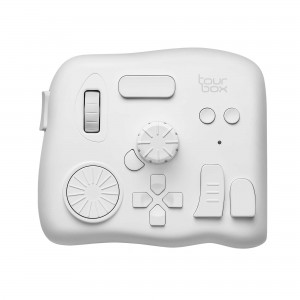TourBox ELITE Controller for Digital Creators Ivory White (TBECA-W)
