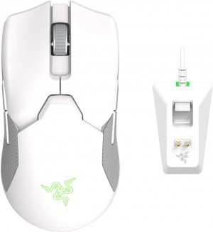 Razer Viper Ultimate Mercury + Mouse Dock White