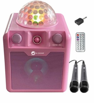 N-Gear Disco Block 410 Pink Portable Bluetooth Disco / Karaoke Speaker