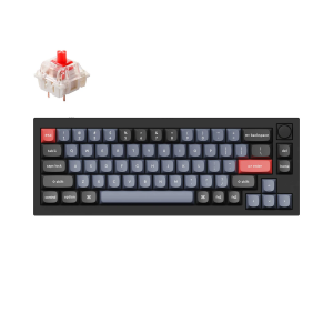 Keychron Q2 Knob Gateron G Pro Red Switch Black US (Q2-M1)