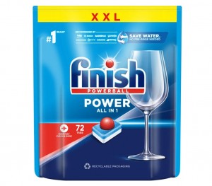 FINISH POWER ALL-IN-1 LEMON - Dishwasher tablets x 72 (5908252005086)