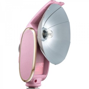 Godox Lux Senior Retro Camera Flash (Pink)