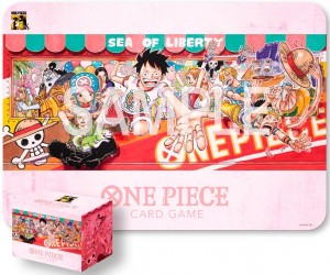 Bandai One Piece Card Game - Playmat and Card Case Set - 25th Edition