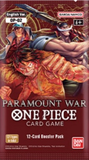 Bandai One Piece Card Game - Paramount War OP02 Booster