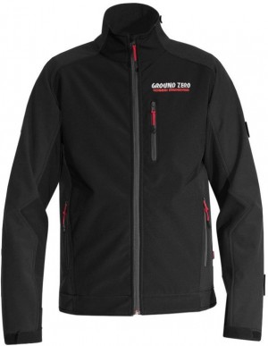 Ground Zero Black Softshell Jacket XXL