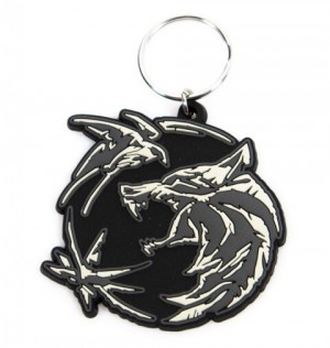 Pyramid International The Witcher Wolf Swallow Star Keychain