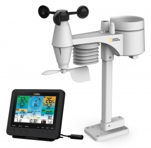 National Geographic Wi-Fi Colour Weather Center with 7in1 Sensor (9080600)