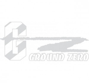 Ground Zero Sticker With Logo 150x67mm