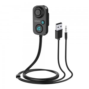 Savio AUX TX/RX transmitter with hands-free function (TR-13)