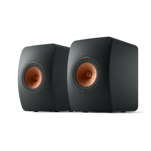 KEF LS50 Wireless II Bookshelf Speakers Black (Pair / Set of 2)
