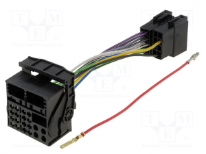 4Carmedia ZRS-166 Adapter Radio, ISO,Quadlock, Mercedes, PIN 16