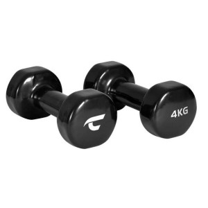 Christopeit CH1873 Vinila hanteles – Beauty Bells 2x4kg (pāris)