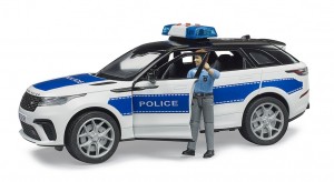 Bruder Range Rover Velar Police vehicle with policeman (02890)