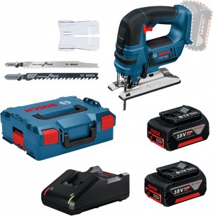 Bosch GST 18V-LI B, 2x4.0Ah, GAL 18V-40 L-Boxx (06015A6106)