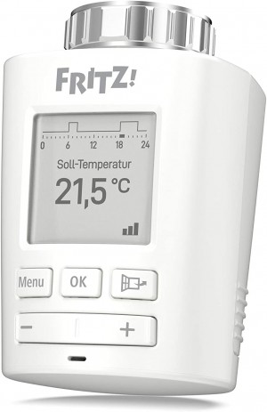 AVM FRITZ!DECT 301 (Intelligent Radiator Controller for Home Network, for all Standard Radiator Valves and Fritz!Box with DECT Base, Fritz!OS from Version 6.83)