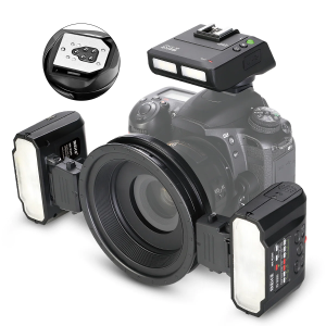 Meike MK-MT24S Twin Flash for Sony A7 A9 A7III A7IIK A7RIII A7RIV A6100 A6400 A6300 A6000 A6500 and Other MI Hot Shoe Mount Mirrorless Cameras