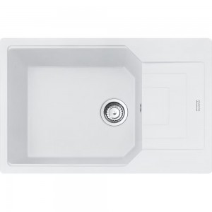 Franke UBG 611-78 Fragranite 78x50cm White (114.0682.565)