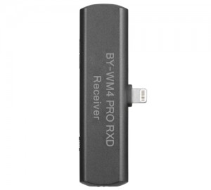 Boya BY-WM4 PRO-RXD 2.4GHz Wireless Receiver For iOS devices