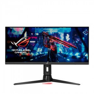 ASUS ROG Strix XG309CM Gaming Monitor 30-inch 2560x1080, overclocking 220Hz* (Above 144Hz), 1ms (GTG), Fast IPS, Extreme Low Motion Blur Sync, USB Type-C