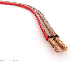 KabelDirekt 100% OFC Copper 2 x 1.5 mm² HiFi Audio Speaker Cable (1 metrs)