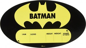 DC Comics Baby Boys Batman Dry Erase Board Pants, Black, No Size, Black, One Size (IBA77057AZ)